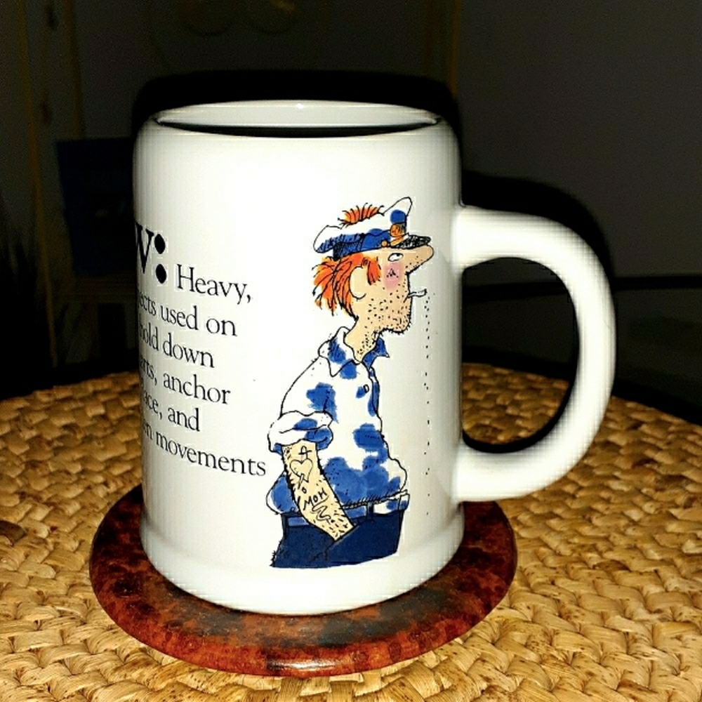 - BEARD & MCKIE'S WELL DEFINED DICTIONARIES CREW MUG
